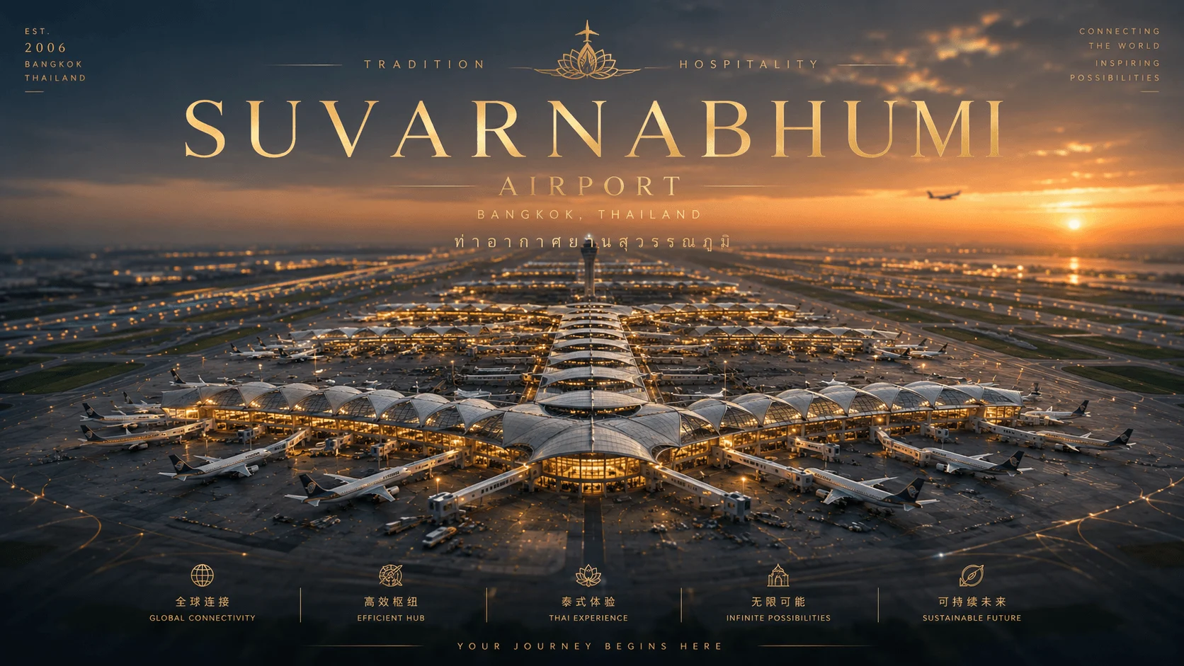 Bangkok Suvarnabhumi International Airport