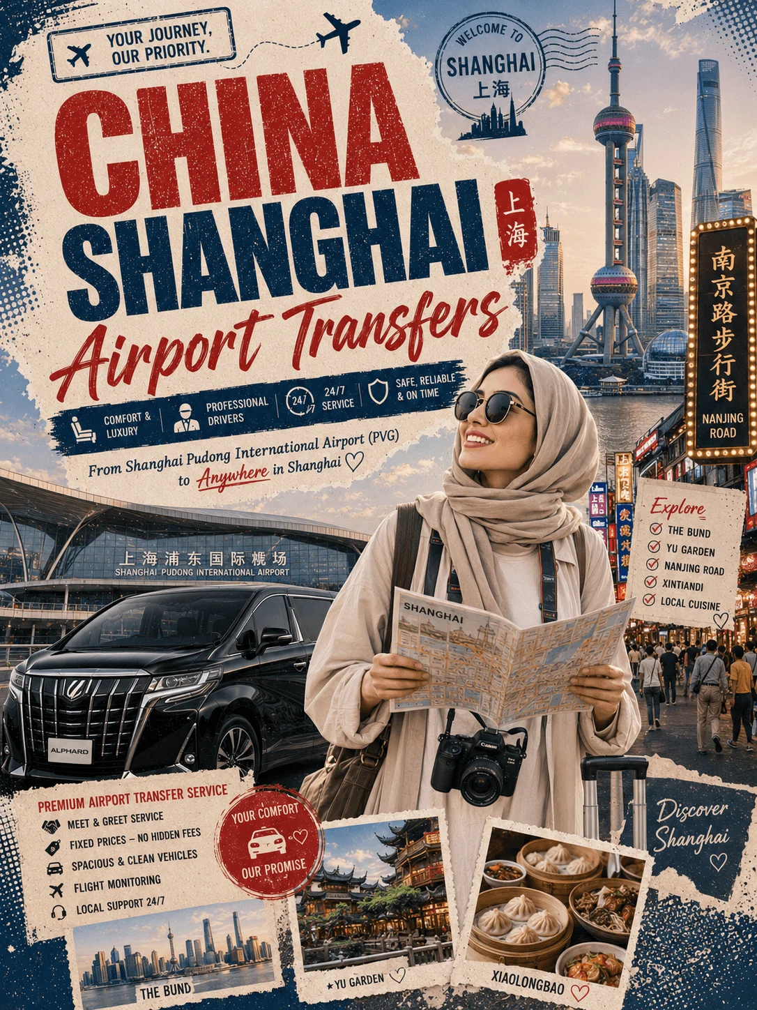 China Shanghai airport transfers