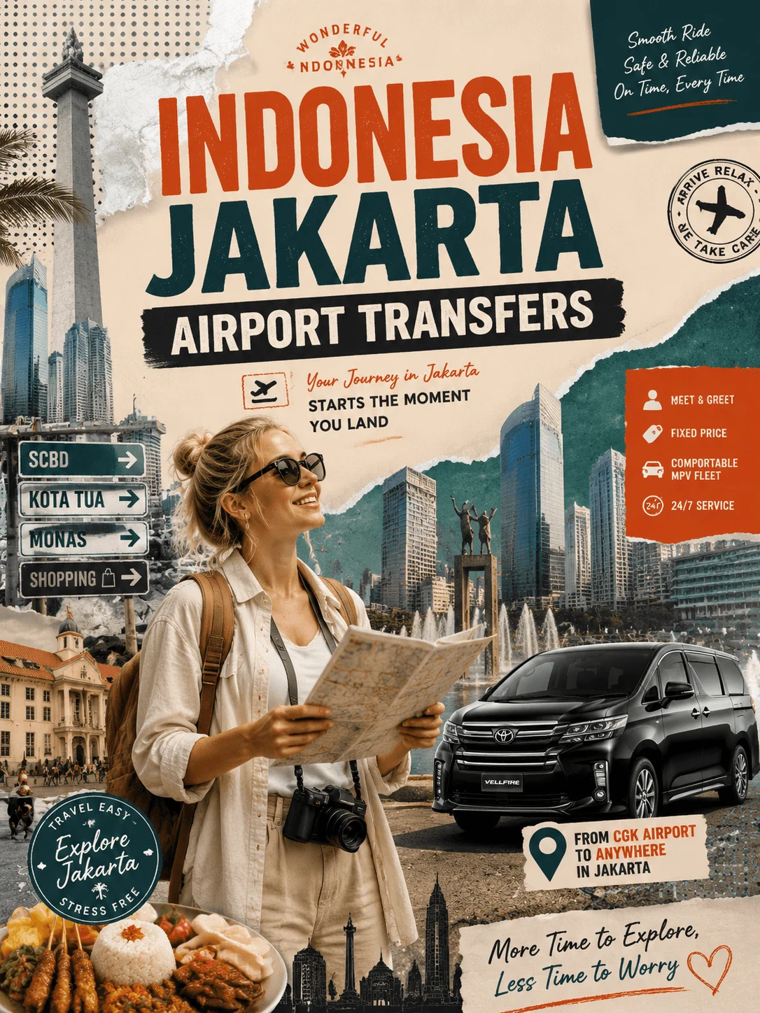 Indonesia Jakarta airport transfers