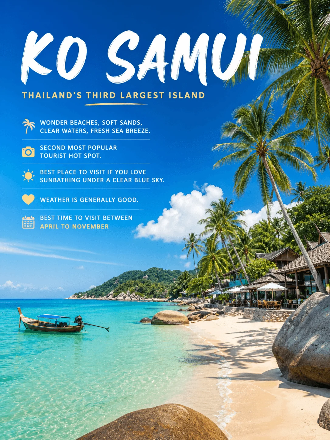 Ko Samui, Thailand’s third largest island