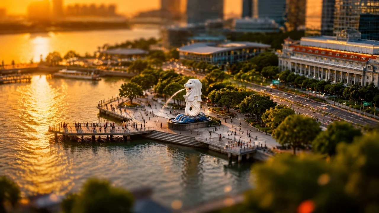 Merlion Park Singapore