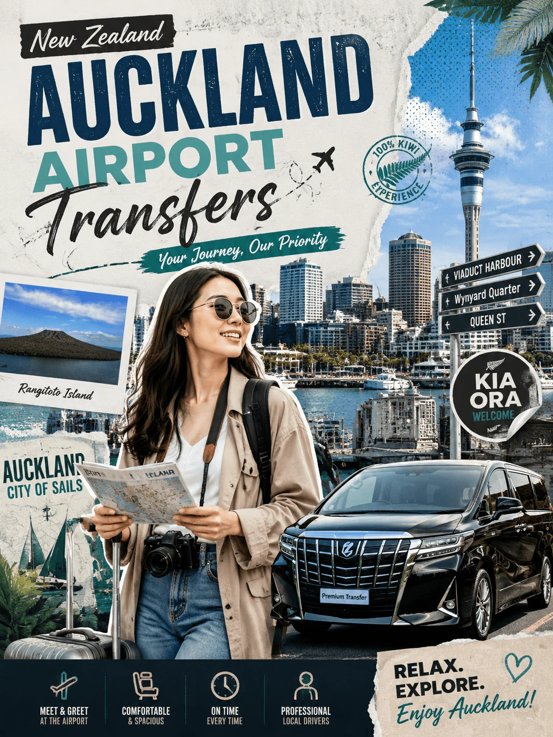 New Zealand Auckland airport transfers