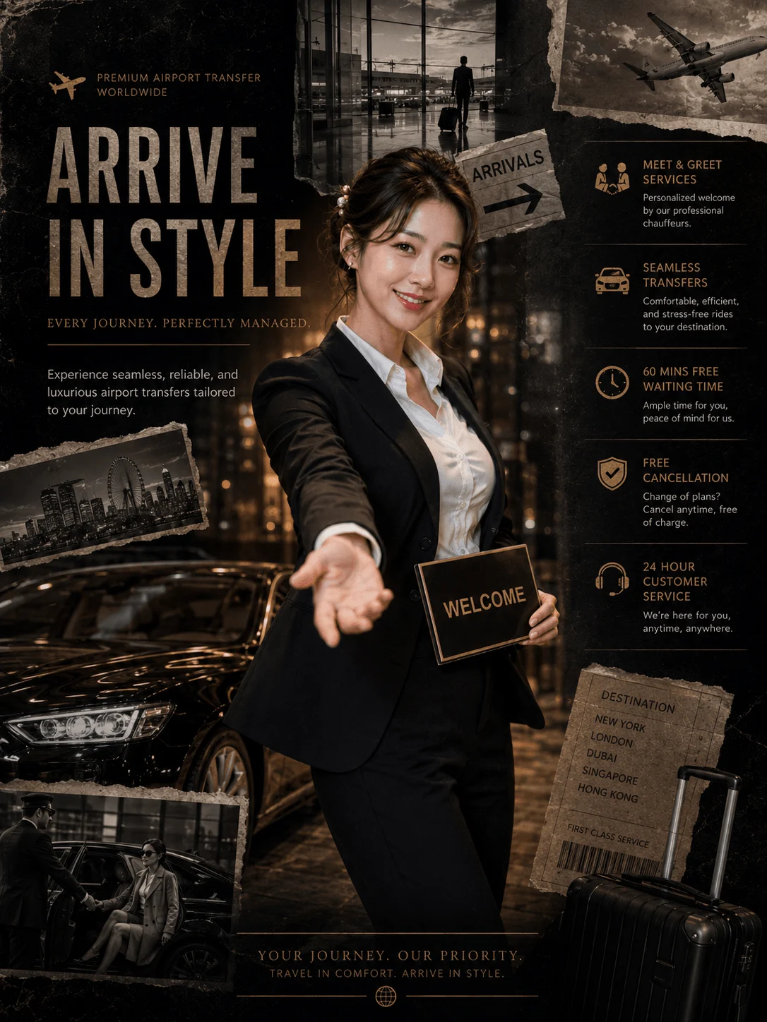 Transfers for events