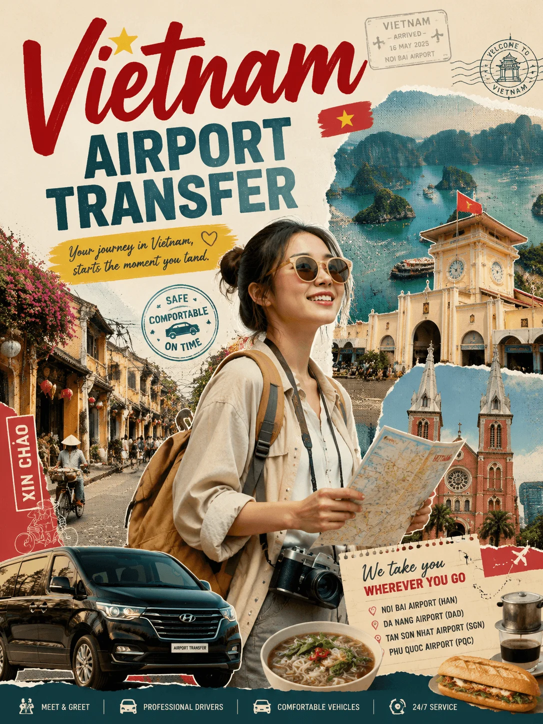 Vietnam airport transfers