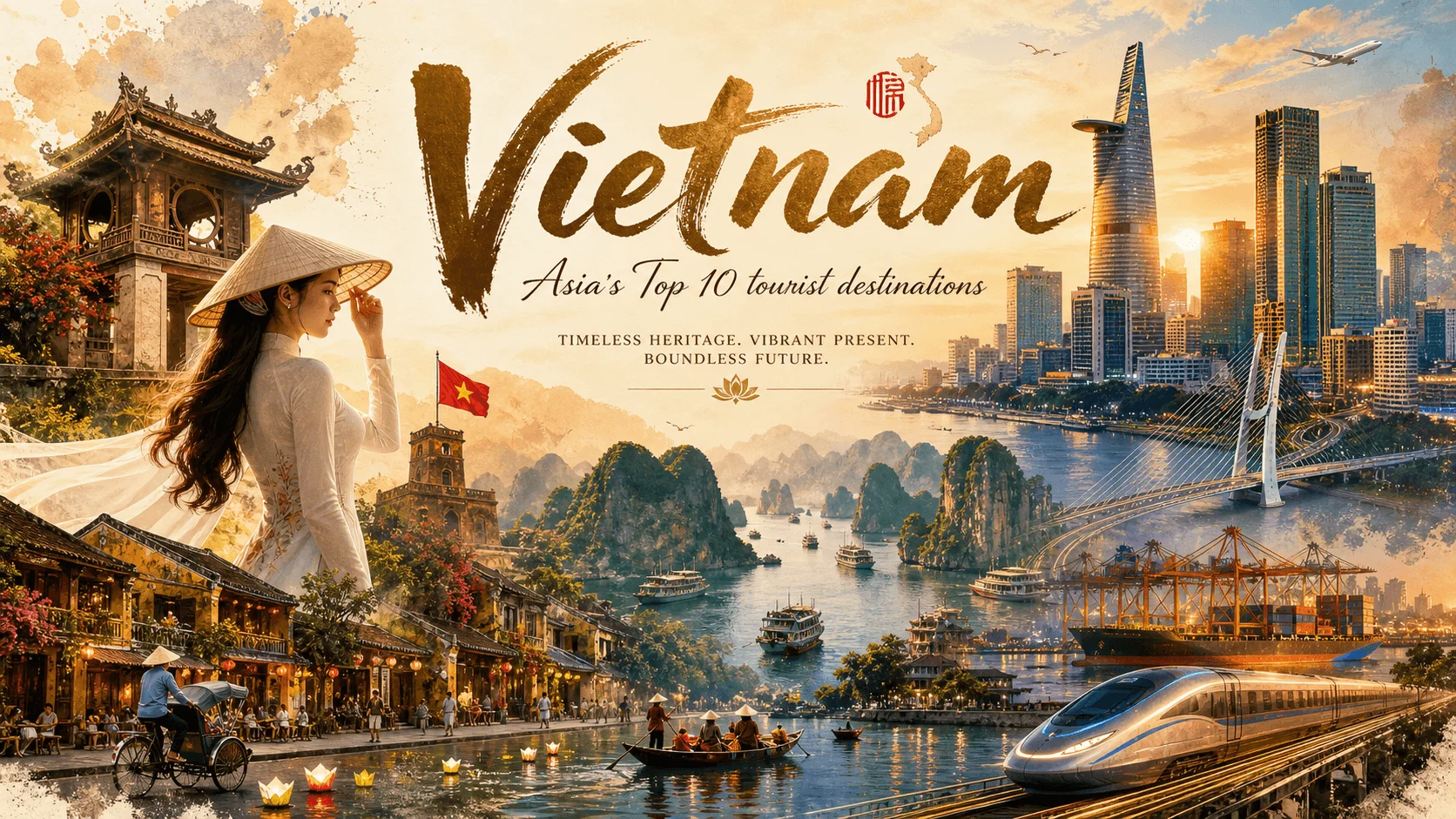 Vietnam is the best destination to visit